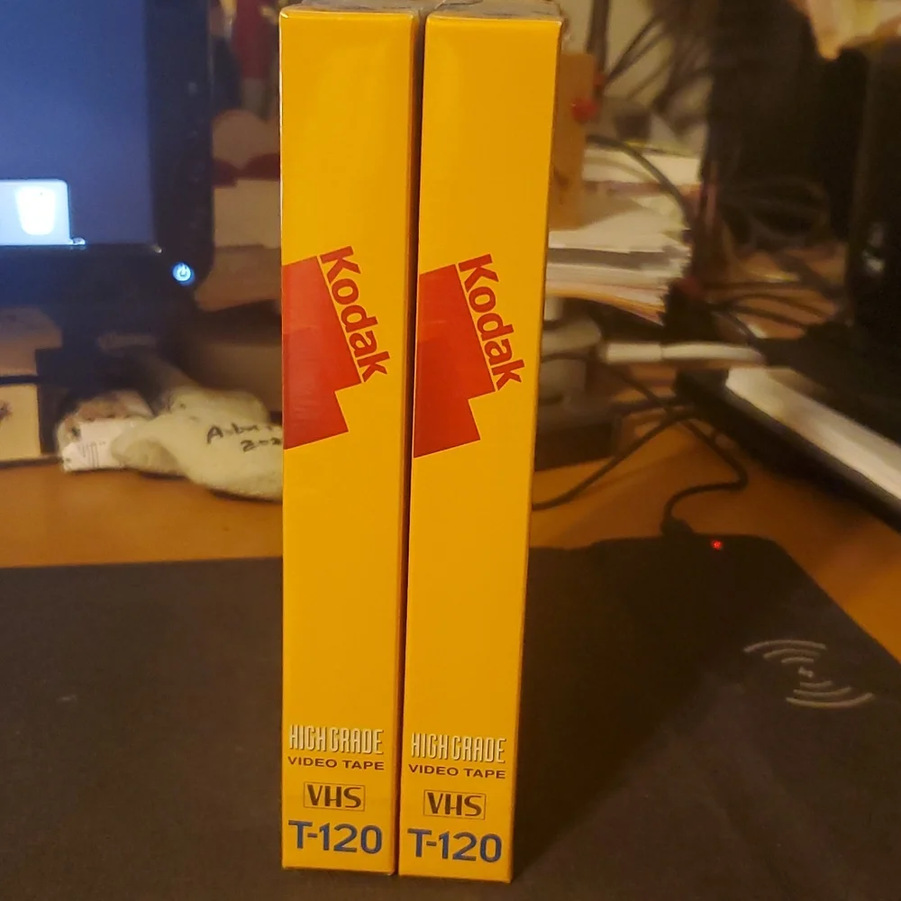 2 New 6hr VHS Tapes